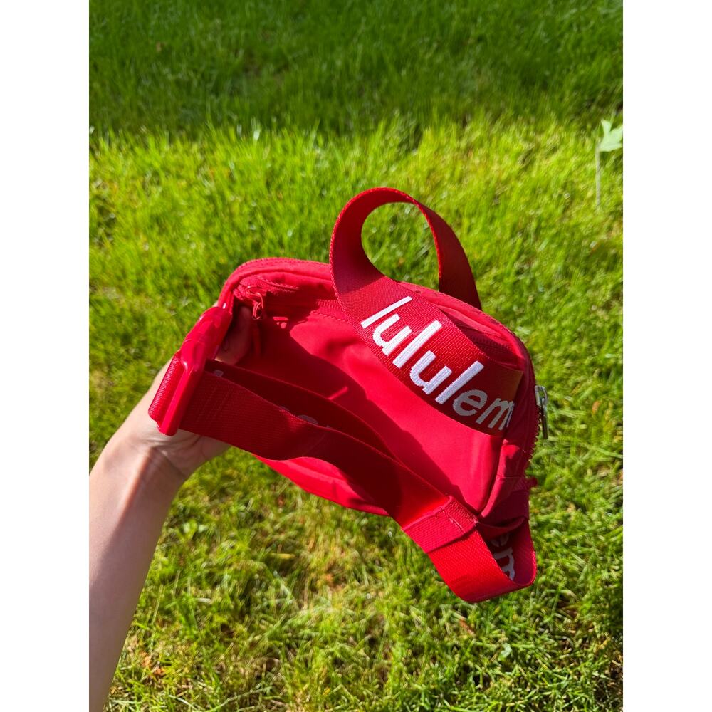 LULULEMON Educator Red Belt Bag Fanny Pack - Picture 2 of 5